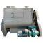 Horizontal spiral ribbon mixer for powder and medicine industry