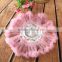 Modern Style Superior Quality Sweet Pink Pettiskirt Kids Birthday Party Dress with Good Offer