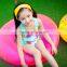 2017 New style Sleeveless colorful Printing Swim Wear Clothes Baby Girls One Piece Swimsuit