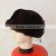 SJ920-02 Russia Snow Winter Warm Winter Hats with Mink Fur Boy