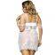 No MOQ Hot Sexy Langeries Transparent Nude Babydoll
