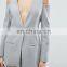 ladies high fashion summer bodycon formal cut out blazer