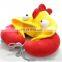Custom Design Travel Plush Neck Pillow With Hood
