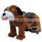 HI musical walking plush animal electric scooter zippy rides