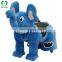 HI coin operated kiddie rides plush animal electric scooter for sale