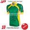 High quality wholesale cheap polyester custom sublimated blank rugby jersey for team