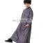 Muslim kids dress abaya polyester and cotton fabric in dubai araba islamic baju clothing muslim maxi dress