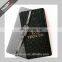 custom private design black & Withe embossing paper hot stamping gold hangtag for clothing
