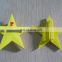 custom star shaped soft rubberized pvc pencil topper