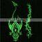 Special design glow in the dark temporary body tattoo sticker