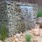 awesome retaining wall using gabion baskets filled with stones for landscaping