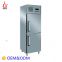 Stainless steel 4-Doors Freezers 1020L with fan cooling