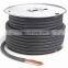 Flexible stranded bare copper conductor rubber jacket Welding Cable
