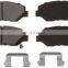 OE No 04465-YZZ52 standard Size Brake Pads