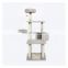 Grey color practical cat tree house cat climbing/scratching/resting/jumping condo