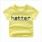 Hot Sale Children's T-shirt Summer Clothes Cotton Baby Clothing Cartoon Boy Infant Clothes