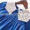 Floral collar doll shirt skirt girl skirt children's clothing wholesale