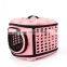Outdoor Removable Cover Pet Carrier Bag Portable Pet Carrier Bag Soft Dog Cat Traveling Bag
