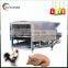 Commercial with auto scalding and 7 roller chicken plucking machine for sale/350 chicken per hour