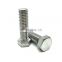 Mild steel hex bolts with nuts grade 4.8 plain DIN931 DIN933