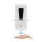 Customize wall mounted matte black 1000ml touchless automatic gel alcohol auto sanitiser sprayer for liquid soap dispenser