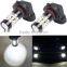 H10 High Power 50W 6000K White LED Lights Bulbs for Car Truck Fog or Daytime Running Lights DRL