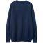 New Cashmere Sweater Men's Round Neck Pullover Sweater Base Thickening Casual Style and Solid Color
