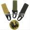 Tactical Molle Hanging Belt Carabiner KeyHook Webbing Buckle Strap Clip Backpack