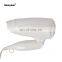 Honeyson hot quality hotel white foldable handle full head hair dryer