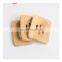 Handmade Wooden Bamboo Soap Holder Dish Tray Soap Holder Black Bathroom Cleaning Shower Container