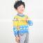 Pullover with 100% cotton 4-6years old boys jacquard pullover sweater