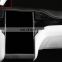 Interior accessories carbon fiber Steering Wheel Insert Decoration Badge Panel Cover Trims For tesl modle x y