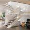 USA Modern Staircase Interiors Double/Single Keel Stairs With Wood Step