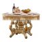 Classic dining room sets marble dining table and chair combination