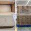 Clear PET window custom PU leather magnetic eyeshadow palette cosmetic packaging