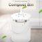 color powder coating odor blocking charcoal filter kitchen garbage cans