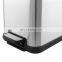 rectangle Step Bin Metal stainless steel Cosmetics Pedal Bin