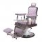 Black hot selling antique barber chairs black barber chair for sale Heavy hydraulic Salon barber chair classic