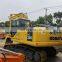 Loading for Komatsu PC200 and PC130 crawler excavator , loading service free Komatsu Digger in Shanghai Port