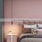 Hot Selling High Quality Pendant Light Long Tube Ceiling Hanging Lamp Black White Decor Living Room Led Pendant Lights