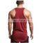 Custom Breathable Cotton Fitness Men Tank top Sports Gym Wholesale Blank Tank Top