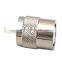 SO-239 PL-259 PL259 Adapter RF connector 50ohm uhf vhf for RG58/RG59/RG6/RG213/RG223 cable crimp connector vhf uhf connector uhf