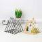 Supply wholesale wrought iron simple desktop office desk creative book stand decorative shelf