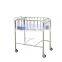 HC-M026 Trolley with Silent wheels storage box & mattress baby hospital bed/hospital bed mattress