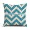 Latest Japanese Stylish Custom Decorative Home Decor Bedding Cheap Green Leaves Throw Pillow Cases