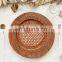 Rattan Natural Placemats, Round Rattan Table Platter Rattan wall decoration Table mat Wholesale In Bulk