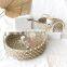 Seagrass Serving Tray Fruit Basket Bathroom Kitchen Decor Vietnam Supplier