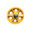 Most effective wire rope drive pulley wheel elevator traction sheave