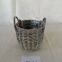 Customised Small Woven Decorate Baskets Willow Garden Flowerpot in Different Sizes