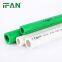 IFAN Hot Sale Cheap Price Green PPR Pipe Plumbing Plastic PPR Pipe